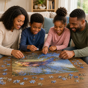 Schöner Biber Puzzle