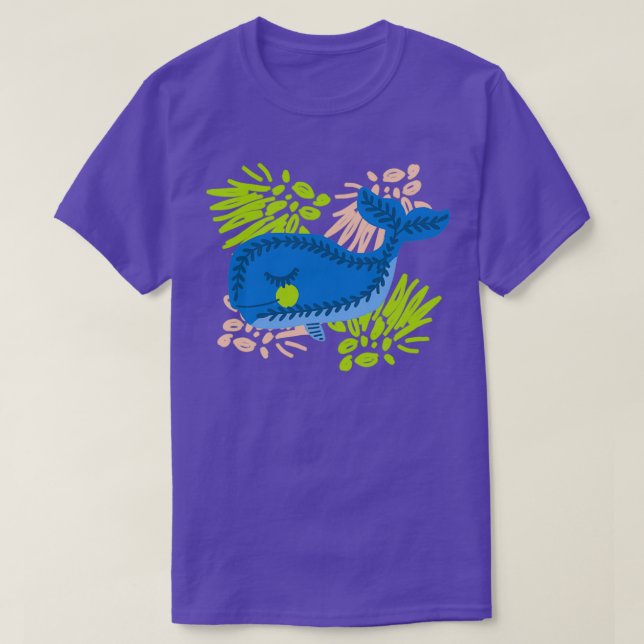 SCHÖNER BLAUE MEER T-Shirt (Design vorne)