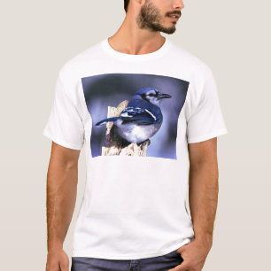 Schöner blauer Jayvogel T-Shirt