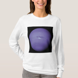 Schöner blauer Neptun, wie vom Raum gesehen, die T-Shirt