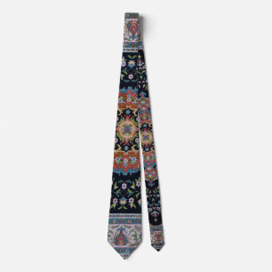 Schöner blauer orientalischer antiker Kilim-Teppic Krawatte