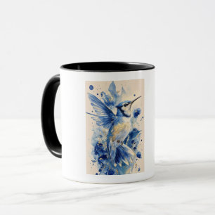 Schöner blauer Vogel Tasse