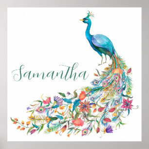 Schöner Blaupfau I Poster