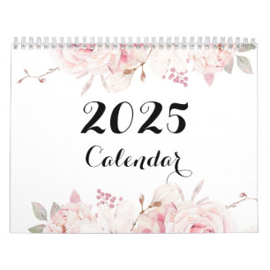 Schöner Blumenkalender 2025 Kalender