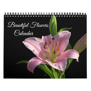 Schöner Blumenkalender Kalender