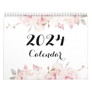 Schöner Blumenwandkalender 2024 Kalender