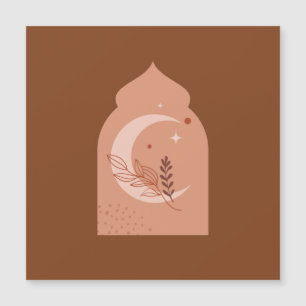 Schöner Boho-Flanelldecke-Wurf Ramadan Kareem Magnetkarte