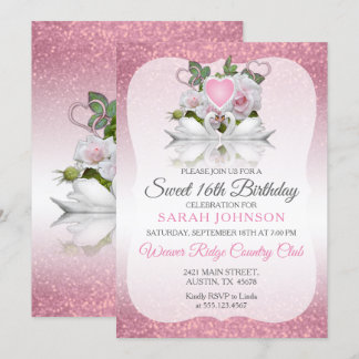 Schöner Bonbon-16. Geburtstag Einladung