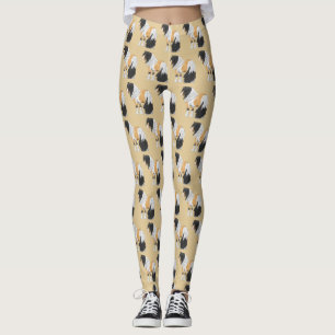 Schöner Buckskin Pinto Sinti und Roma Vanner Entwu Leggings