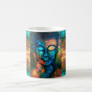 Schöner bunter Buddha Kaffeetasse