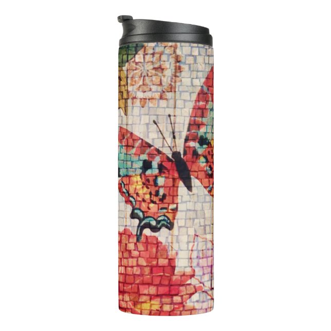 Schöner Butterfly-Wärmer Thermosbecher (Nach rechts gedreht)