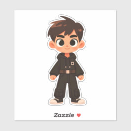 Schöner Cartoon Aufkleber