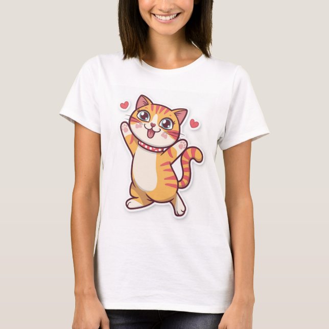 SCHÖNER CAT-T - SHIRT (Vorderseite)