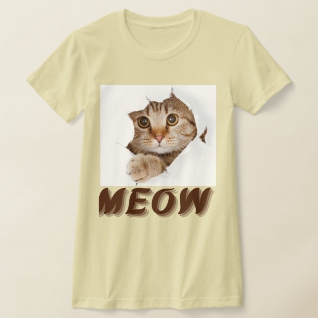 Schöner Cat T - Shirt Design (Ablage )