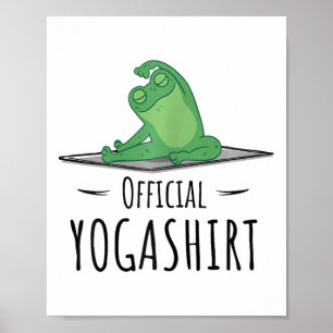 Schöner Chakra Yogi Namaste und Meditations Om M Poster
