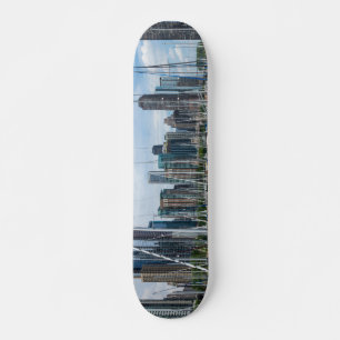 Schöner Chicagoer Hafen Skateboard