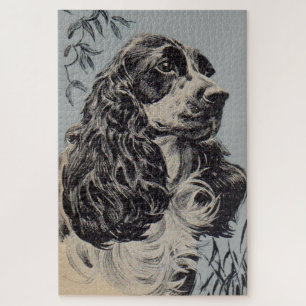 schöner Cocker Spaniel Puzzle