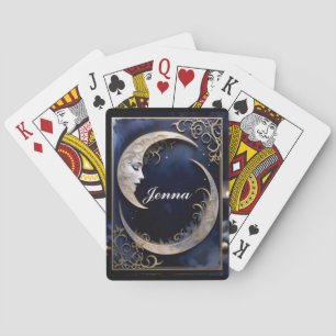 Schöner Crescent Moon Spielkarten