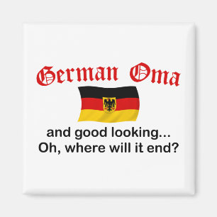 Schöner Deutscher Oma Magnet