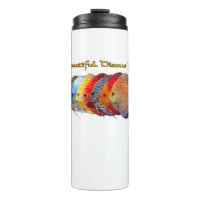 Schöner Discus Fish Thermal Tumbler