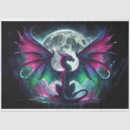 Schöner Drache Seidenpapier