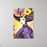 Schöner Drag Queen Klimt Style