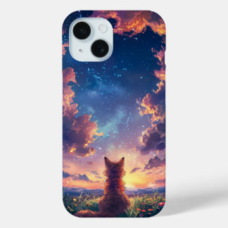 Schöner einsamer Fox bei Sonnenuntergang Case-Mate iPhone Hülle