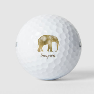 Schöner Elefant Golfball