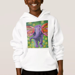 Schöner Elefantbild Hoodie