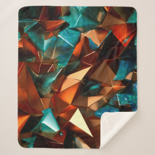 Schöner, eleganter, abstrakter Hintergrund mit Met Sherpadecke