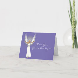 Schöner Engel Danke Note Card