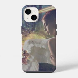 Schöner Engel mit Faiasy Fantasy Art iPhone 14 Hülle