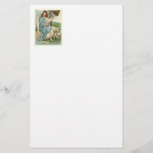 Schöner Engel und goldener Bauch Briefpapier