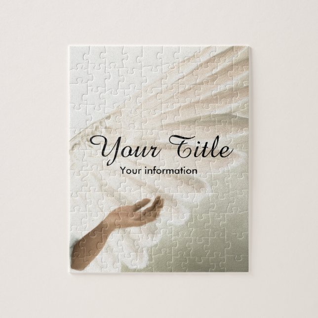 Schöner Engel Wings Geschenk u. fördernde Produkte Puzzle (Vertikal)