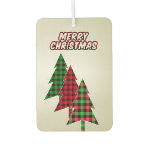 Schöner, erstaunlicher Weihnachtsbaum Autolufterfrischer