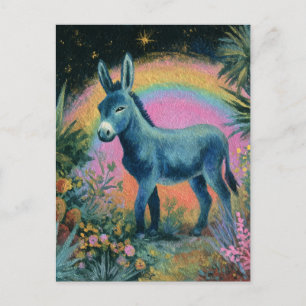 Schöner Esel Postkarte