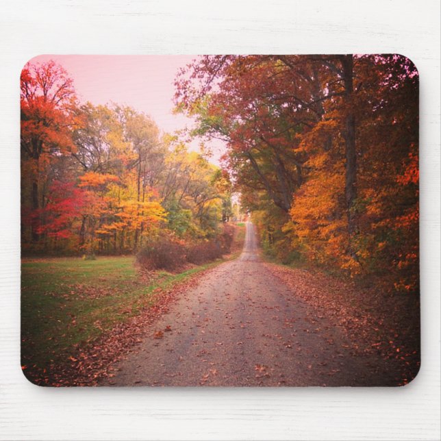 Schöner Fall in der Landebahne Mousepad (Vorne)