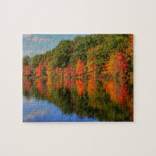 Schöner Fall in Neu-England Puzzlespiel Puzzle