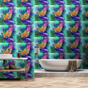 Schöner Farbpapagei Tapete