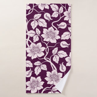 Schöner floraler Hintergrund Badehandtuch