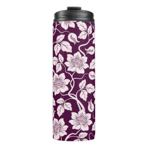 Schöner floraler Hintergrund Thermosbecher