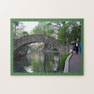 Schöner Fluss Walk San Antonio Jigsaw Puzzle
