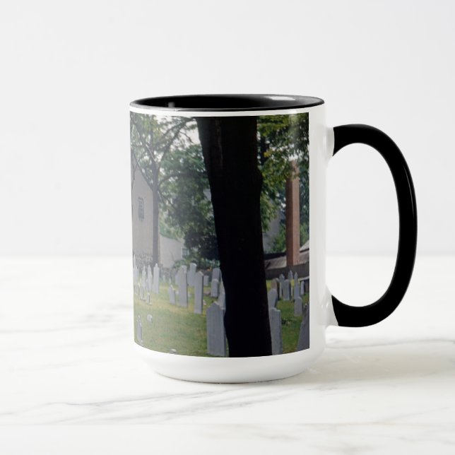 Schöner Friedhof Sehr alt Tasse (Rechts)