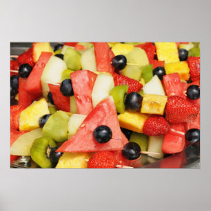 Schöner Fruchtsalat Poster