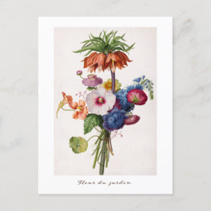 Schöner Garten Freundschaftsblumen Blumenstrauß Postkarte