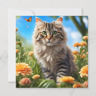 Schöner Garten für Katzen