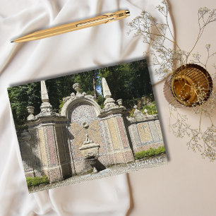Schöner Garten, Sintra Portugal Fotografie, Reise Feiertagspostkarte