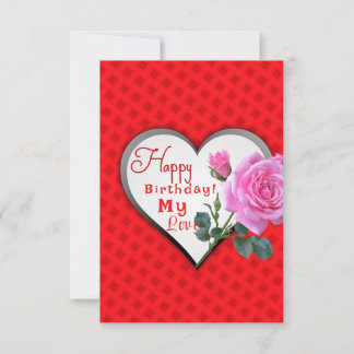 schöner Geburtstag Karte