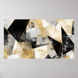 Schöner, gemalter Hintergrund Poster