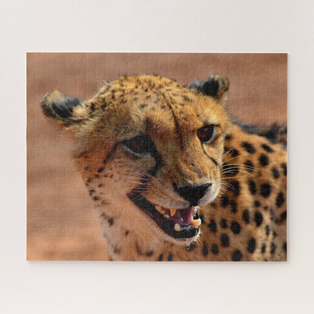 Schöner Gepard-Räuber, Puzzle (Horizontal)